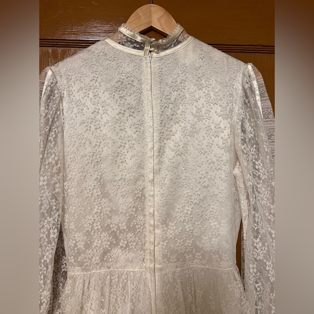 Gunne Sax wedding dress | vtg size 13 - Picture 7 of 16